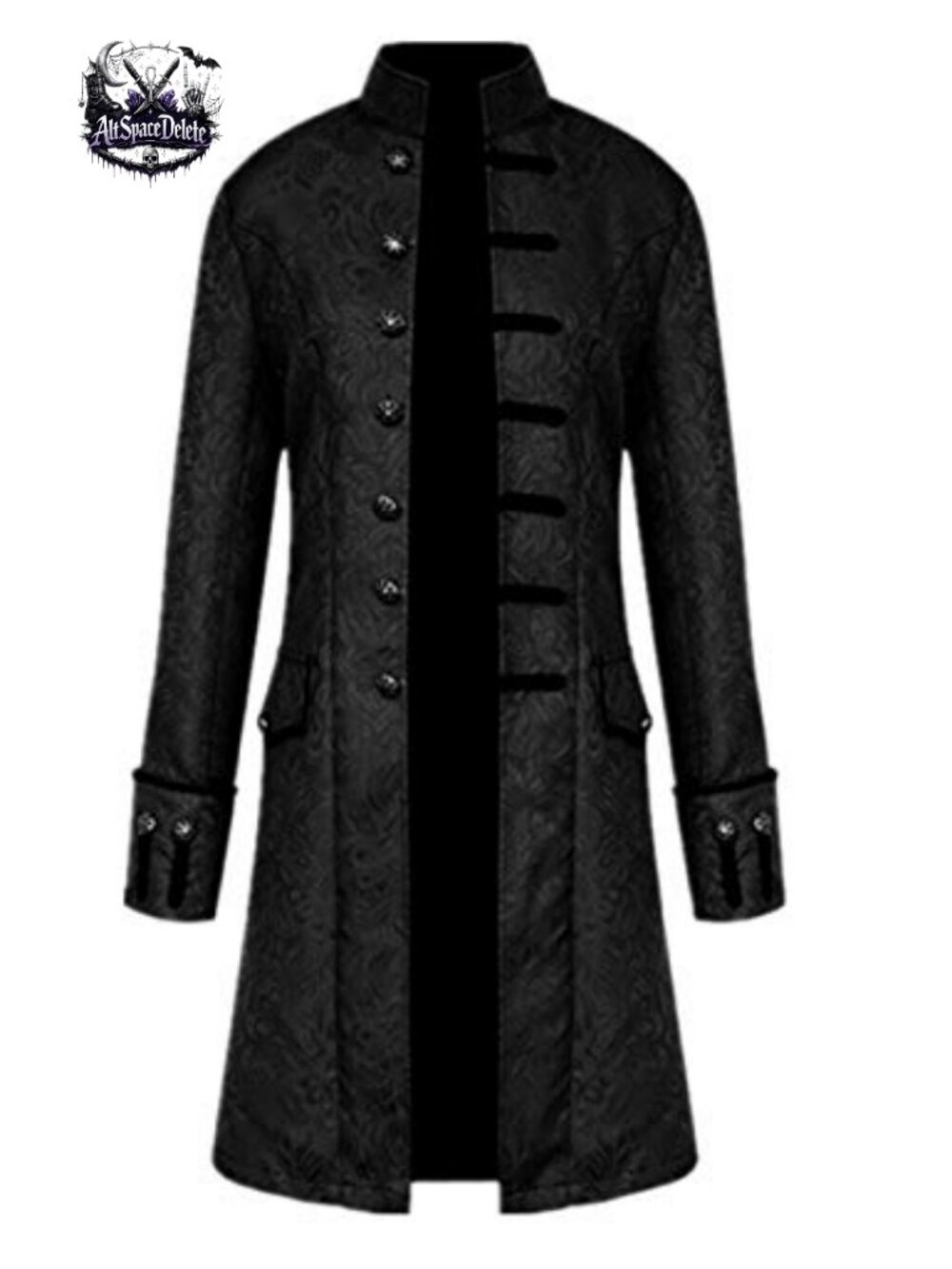 Mens Victorian Steampunk Tailcoat Jacket Polyester Cosplay Costume